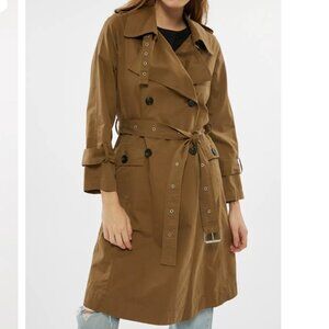 Avec Les Filles Trench Coat – NWT, Double-Breasted, Midi Length, Size M